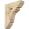 Ekena Millwork Merced Slat Rough Sawn Bracket, Douglas Fir, 6"W x 22"D x 26"H BKT06X22X26MRC06RDF - alternate 1
